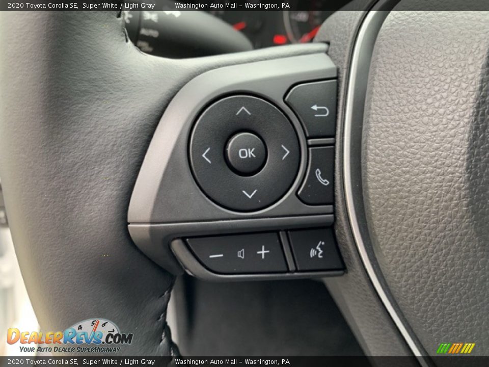 2020 Toyota Corolla SE Steering Wheel Photo #12