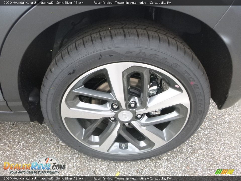 2020 Hyundai Kona Ultimate AWD Sonic Silver / Black Photo #7