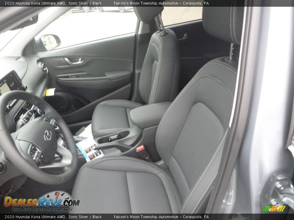 2020 Hyundai Kona Ultimate AWD Sonic Silver / Black Photo #10