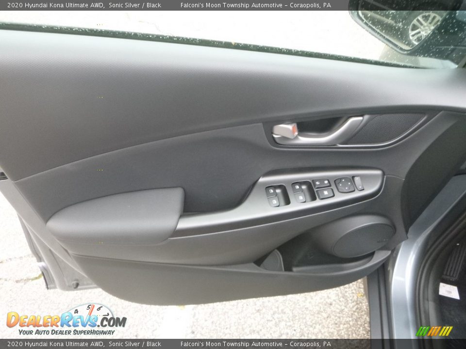 2020 Hyundai Kona Ultimate AWD Sonic Silver / Black Photo #11