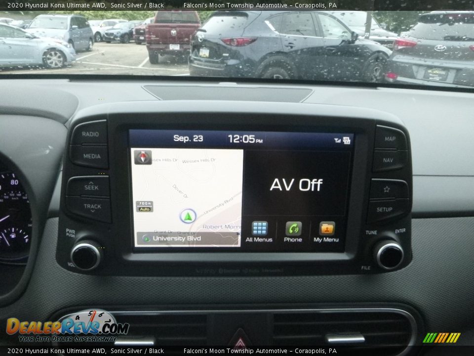 2020 Hyundai Kona Ultimate AWD Sonic Silver / Black Photo #14