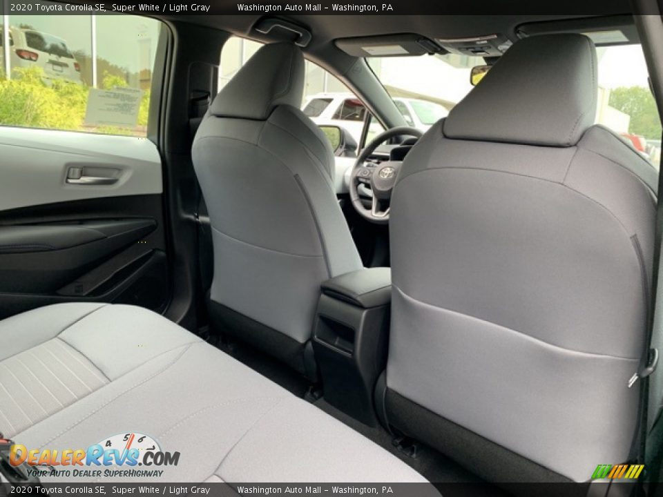 2020 Toyota Corolla SE Super White / Light Gray Photo #19