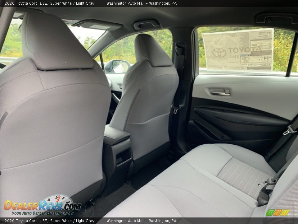 Rear Seat of 2020 Toyota Corolla SE Photo #22