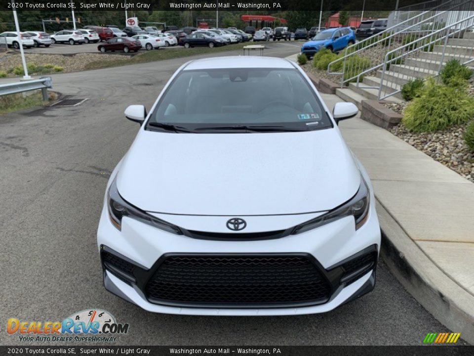 2020 Toyota Corolla SE Super White / Light Gray Photo #31