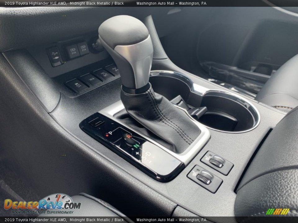 2019 Toyota Highlander XLE AWD Midnight Black Metallic / Black Photo #5