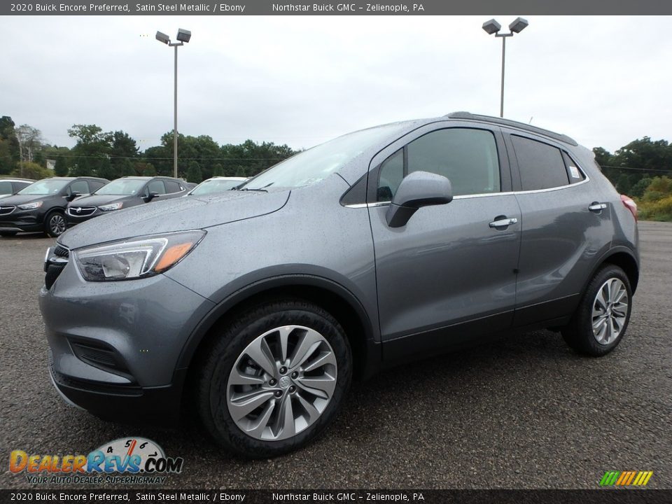 Satin Steel Metallic 2020 Buick Encore Preferred Photo #1