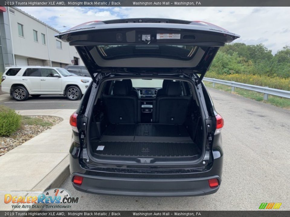 2019 Toyota Highlander XLE AWD Midnight Black Metallic / Black Photo #13