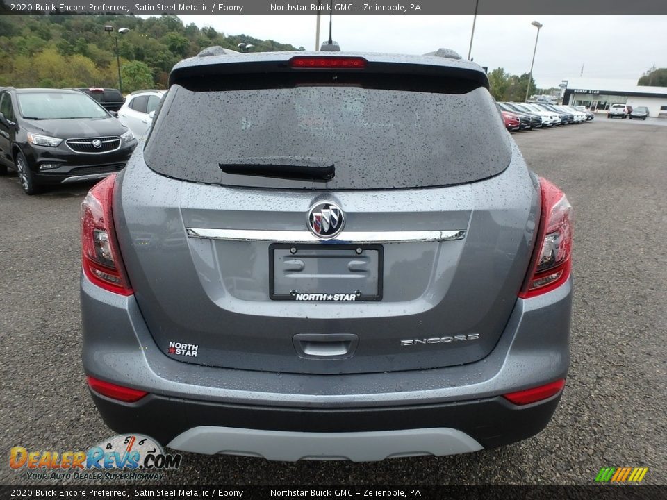 2020 Buick Encore Preferred Satin Steel Metallic / Ebony Photo #6
