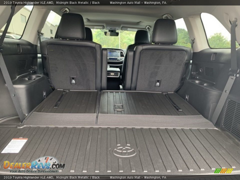 2019 Toyota Highlander XLE AWD Midnight Black Metallic / Black Photo #15