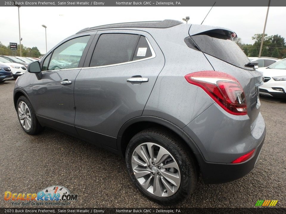 2020 Buick Encore Preferred Satin Steel Metallic / Ebony Photo #8