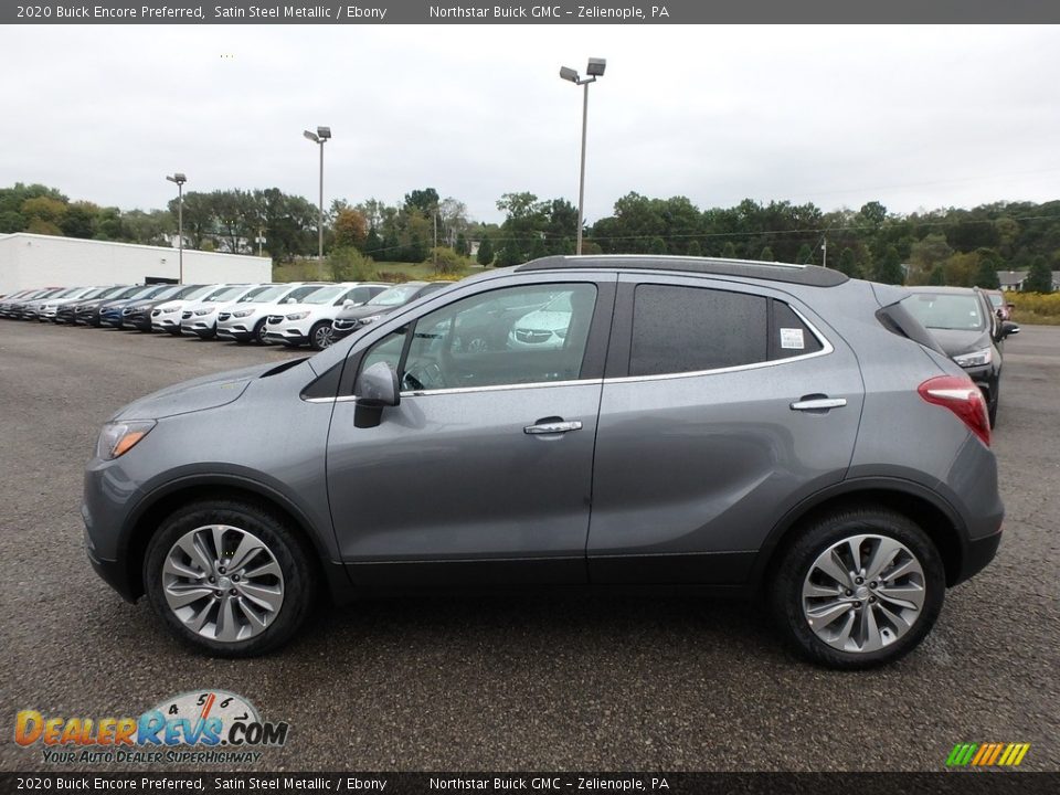 Satin Steel Metallic 2020 Buick Encore Preferred Photo #9