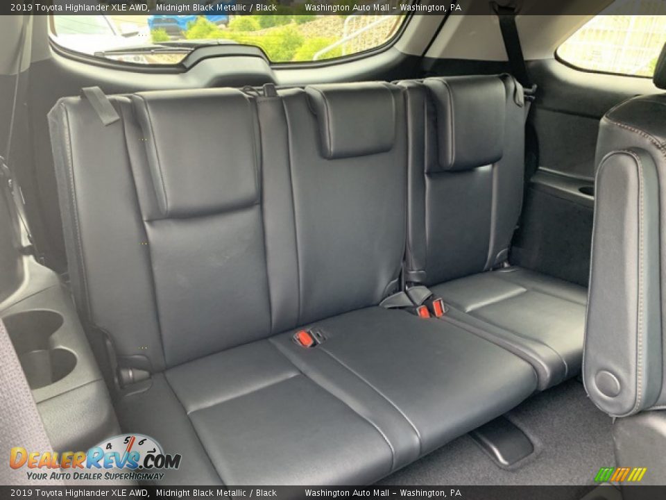 2019 Toyota Highlander XLE AWD Midnight Black Metallic / Black Photo #20