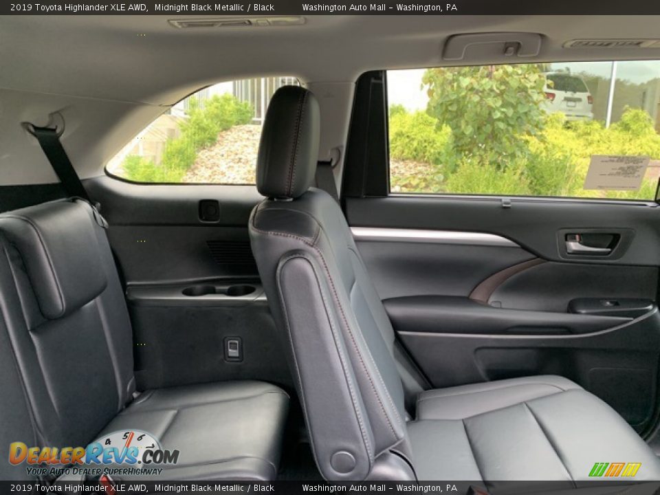 2019 Toyota Highlander XLE AWD Midnight Black Metallic / Black Photo #21