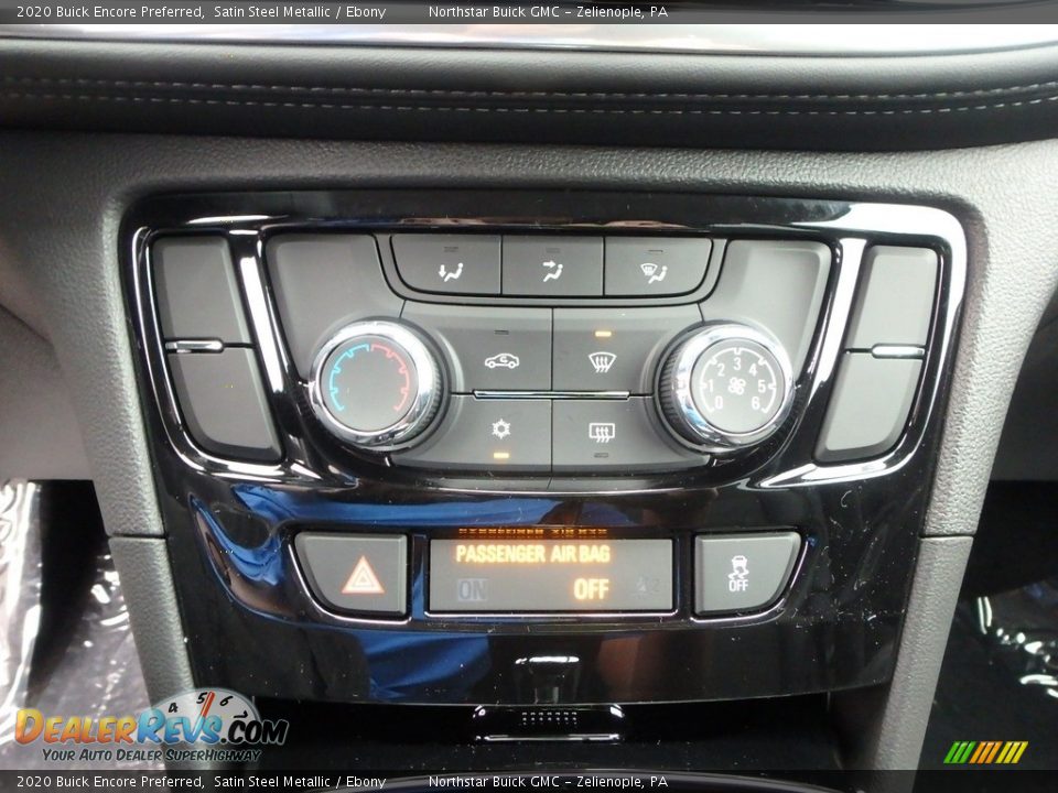 2020 Buick Encore Preferred Satin Steel Metallic / Ebony Photo #18