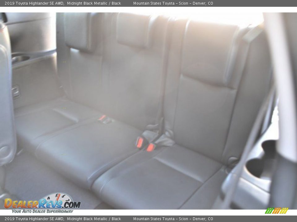 2019 Toyota Highlander SE AWD Midnight Black Metallic / Black Photo #11