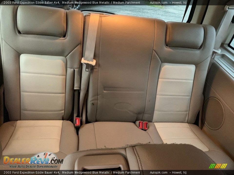 2003 Ford Expedition Eddie Bauer 4x4 Medium Wedgewood Blue Metallic / Medium Parchment Photo #12