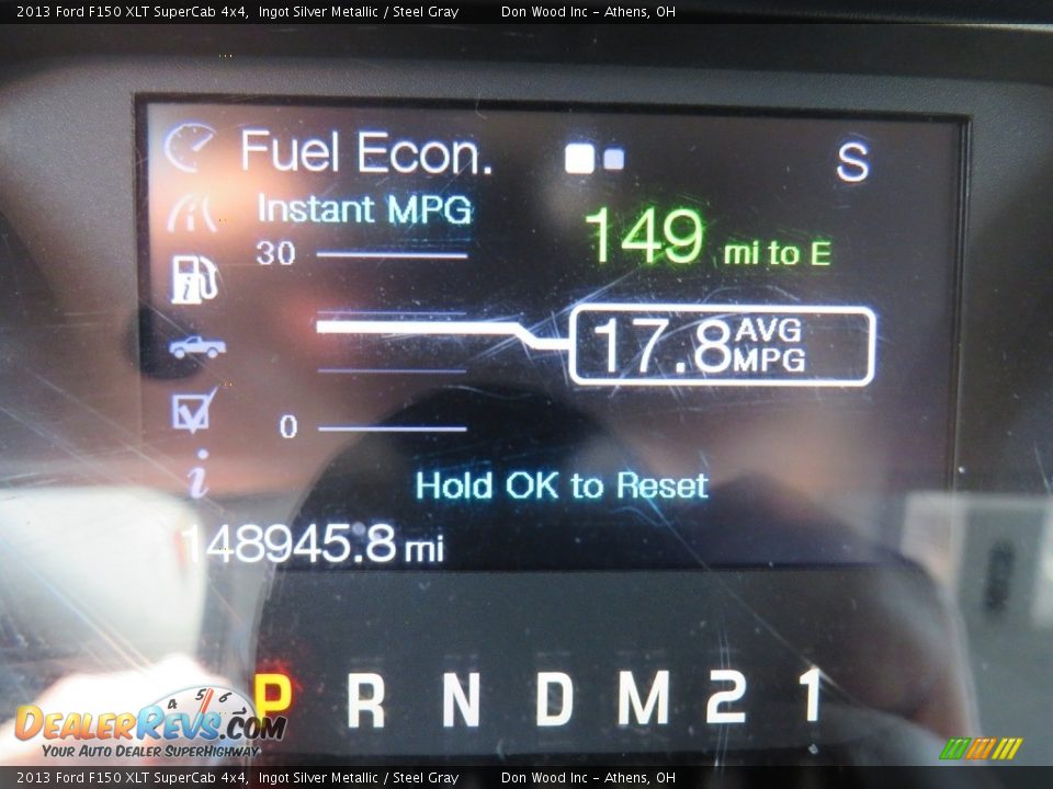 2013 Ford F150 XLT SuperCab 4x4 Ingot Silver Metallic / Steel Gray Photo #26