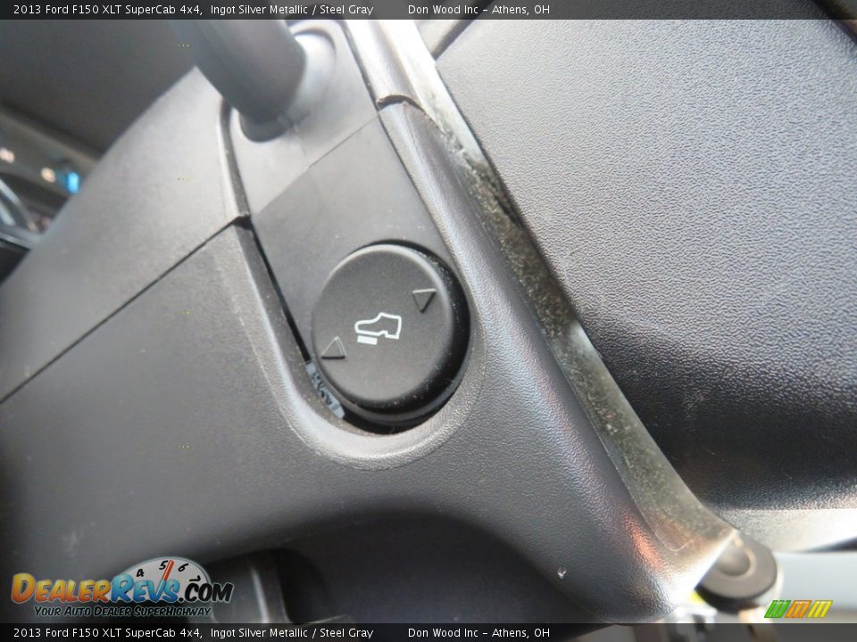 2013 Ford F150 XLT SuperCab 4x4 Ingot Silver Metallic / Steel Gray Photo #31