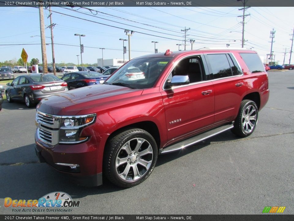 2017 Chevrolet Tahoe Premier 4WD Siren Red Tintcoat / Jet Black Photo #2