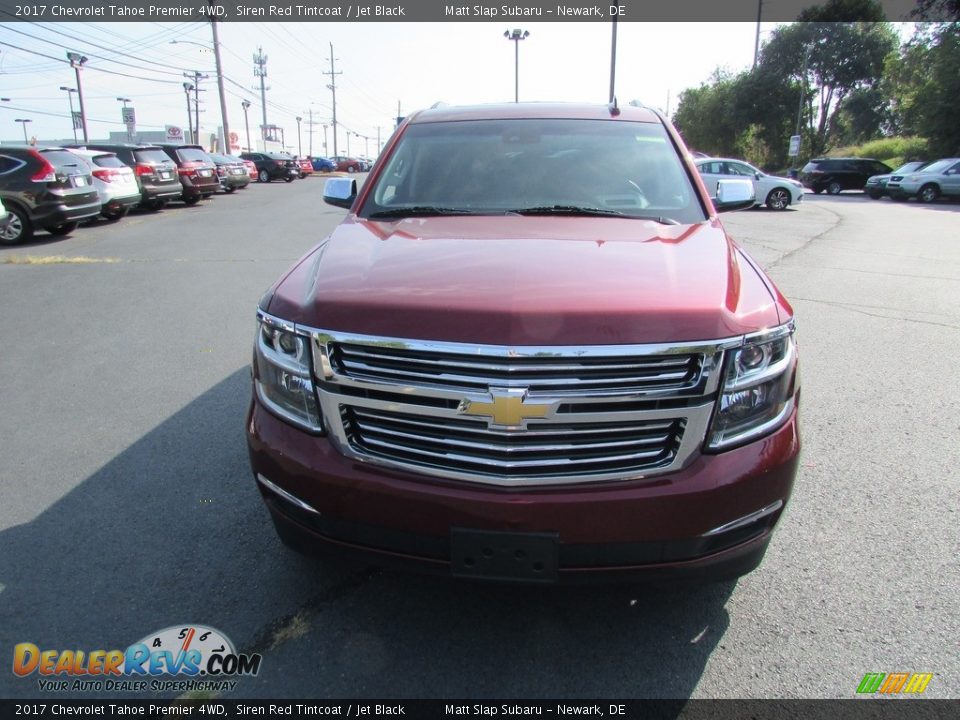 2017 Chevrolet Tahoe Premier 4WD Siren Red Tintcoat / Jet Black Photo #3