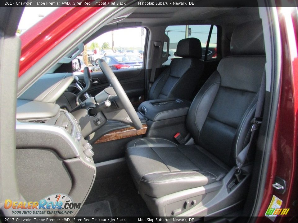2017 Chevrolet Tahoe Premier 4WD Siren Red Tintcoat / Jet Black Photo #16