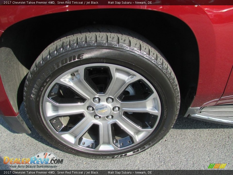 2017 Chevrolet Tahoe Premier 4WD Siren Red Tintcoat / Jet Black Photo #25