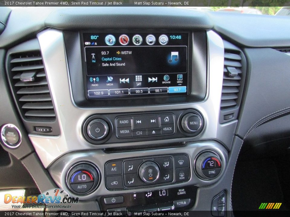 2017 Chevrolet Tahoe Premier 4WD Siren Red Tintcoat / Jet Black Photo #28