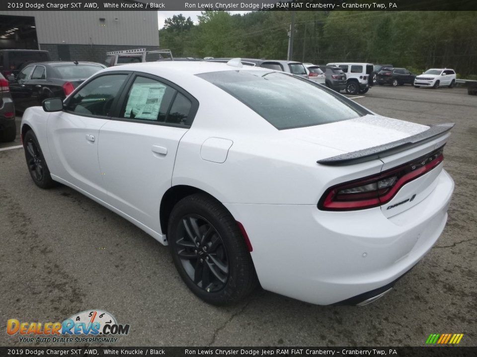 2019 Dodge Charger SXT AWD White Knuckle / Black Photo #3