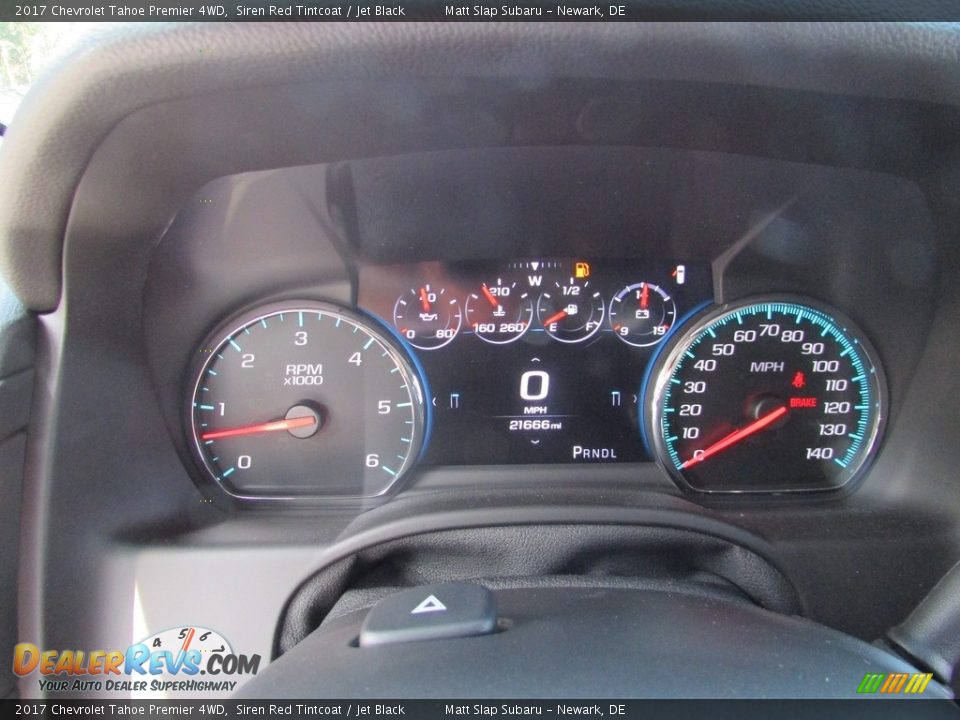 2017 Chevrolet Tahoe Premier 4WD Siren Red Tintcoat / Jet Black Photo #29