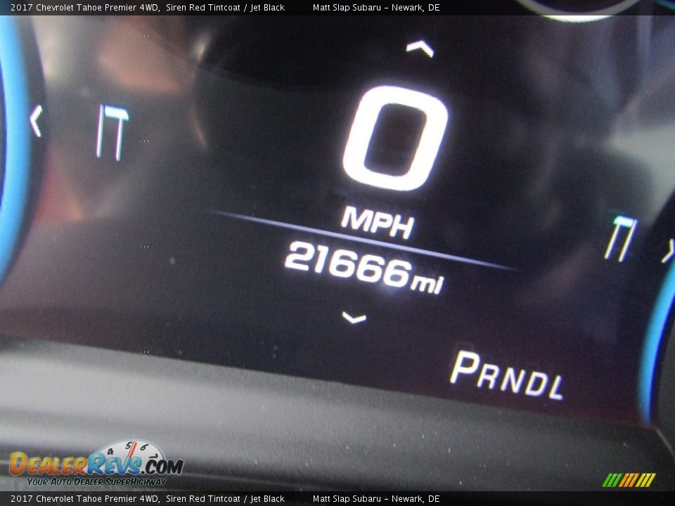 2017 Chevrolet Tahoe Premier 4WD Siren Red Tintcoat / Jet Black Photo #30