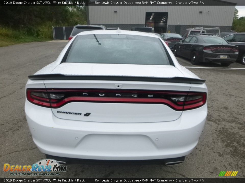 2019 Dodge Charger SXT AWD White Knuckle / Black Photo #4