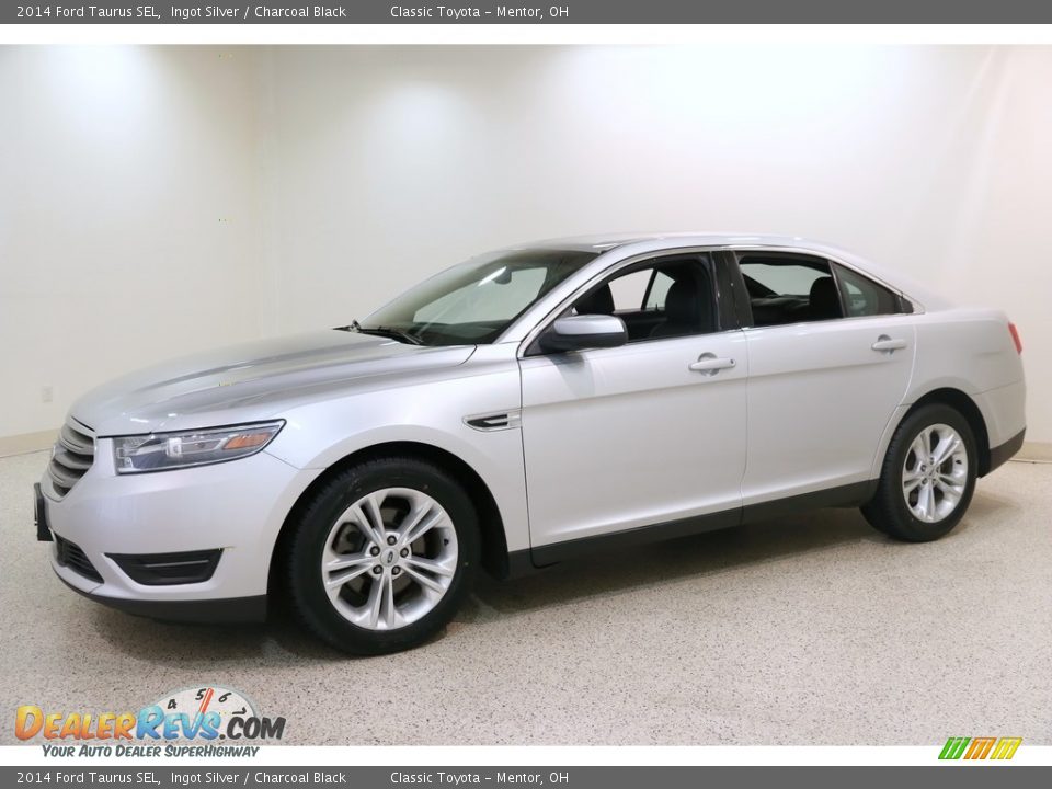 2014 Ford Taurus SEL Ingot Silver / Charcoal Black Photo #3