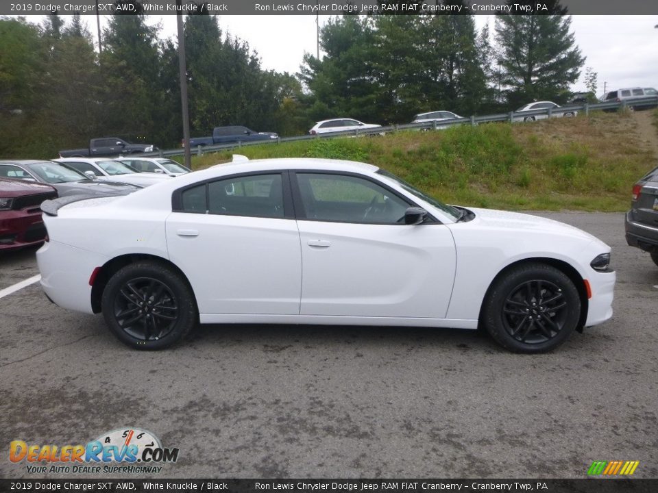 2019 Dodge Charger SXT AWD White Knuckle / Black Photo #6