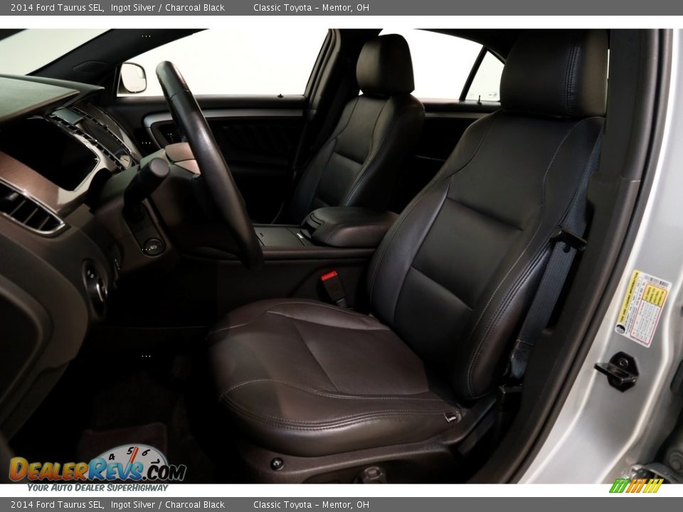 2014 Ford Taurus SEL Ingot Silver / Charcoal Black Photo #6