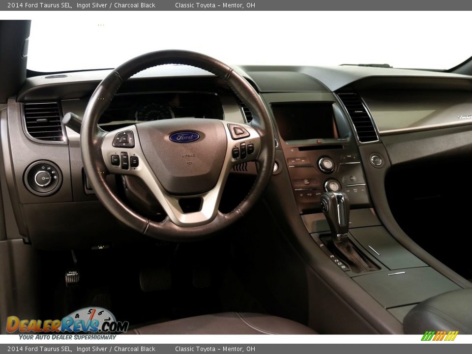 2014 Ford Taurus SEL Ingot Silver / Charcoal Black Photo #7