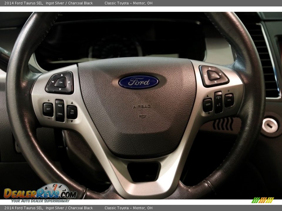 2014 Ford Taurus SEL Ingot Silver / Charcoal Black Photo #8