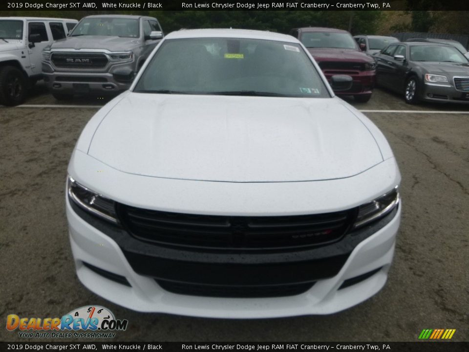 2019 Dodge Charger SXT AWD White Knuckle / Black Photo #8