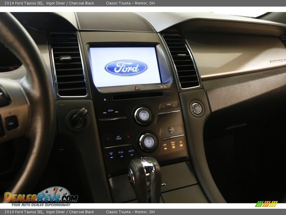 2014 Ford Taurus SEL Ingot Silver / Charcoal Black Photo #10