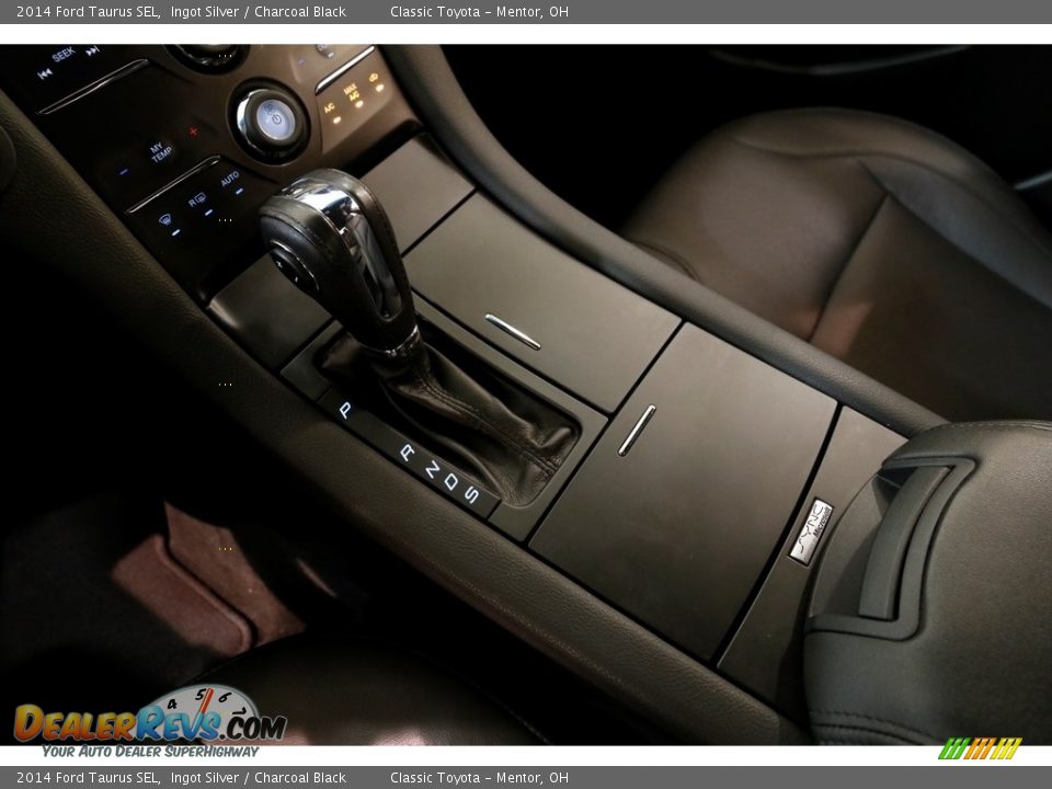 2014 Ford Taurus SEL Ingot Silver / Charcoal Black Photo #14