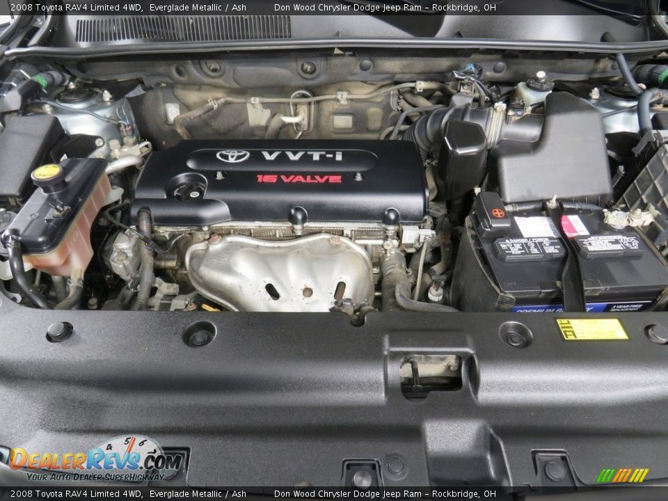 2008 Toyota RAV4 Limited 4WD Everglade Metallic / Ash Photo #8