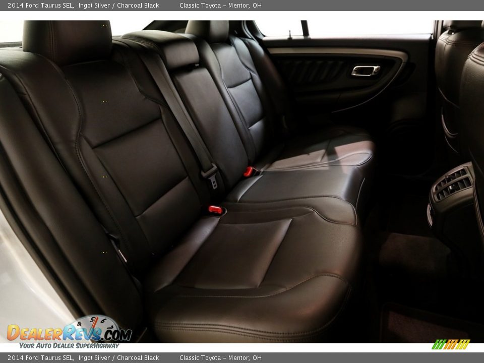 2014 Ford Taurus SEL Ingot Silver / Charcoal Black Photo #17