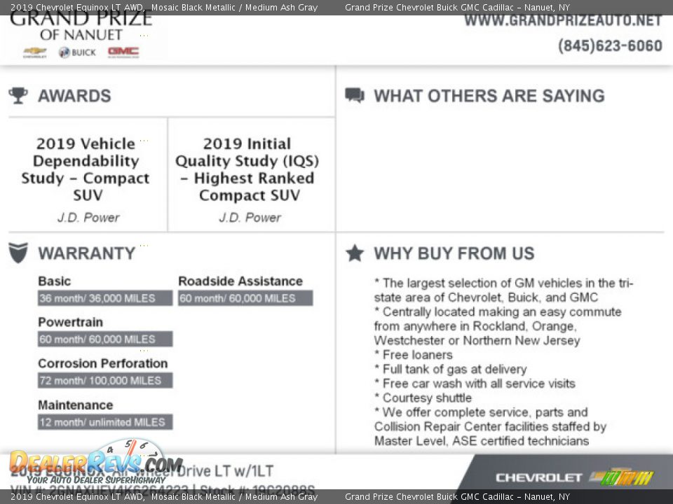 2019 Chevrolet Equinox LT AWD Mosaic Black Metallic / Medium Ash Gray Photo #8