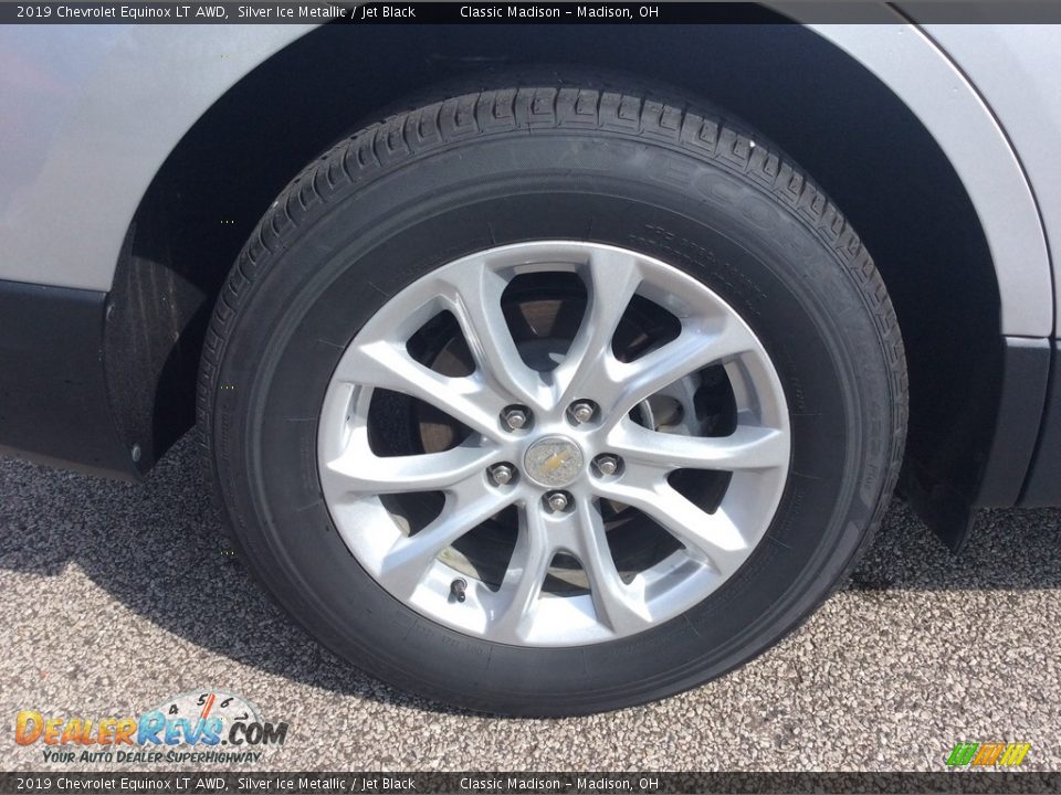 2019 Chevrolet Equinox LT AWD Silver Ice Metallic / Jet Black Photo #12