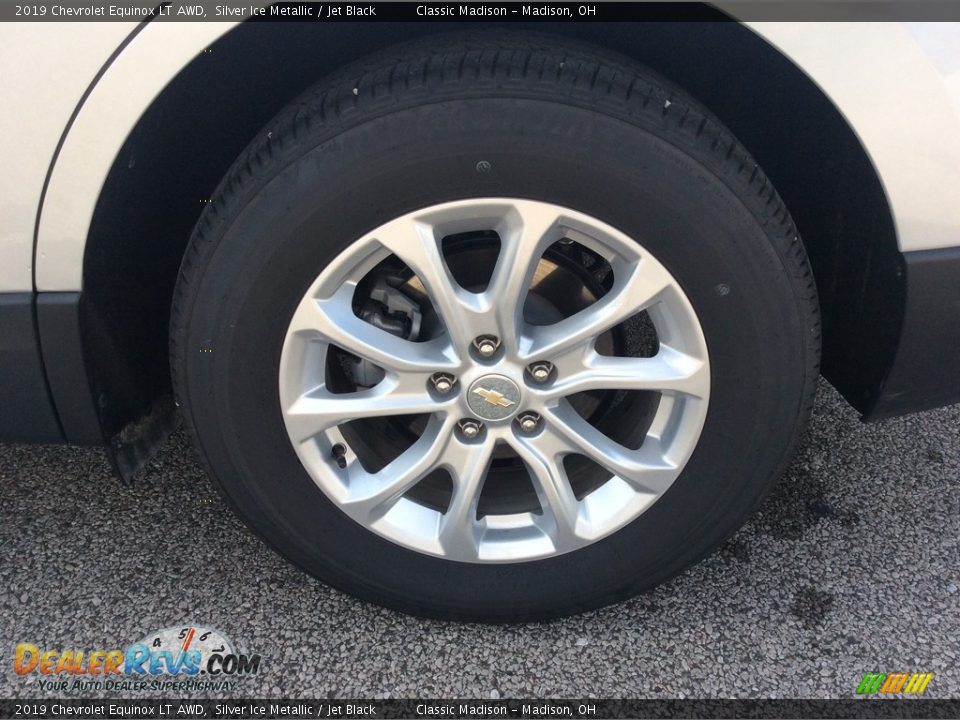 2019 Chevrolet Equinox LT AWD Silver Ice Metallic / Jet Black Photo #13