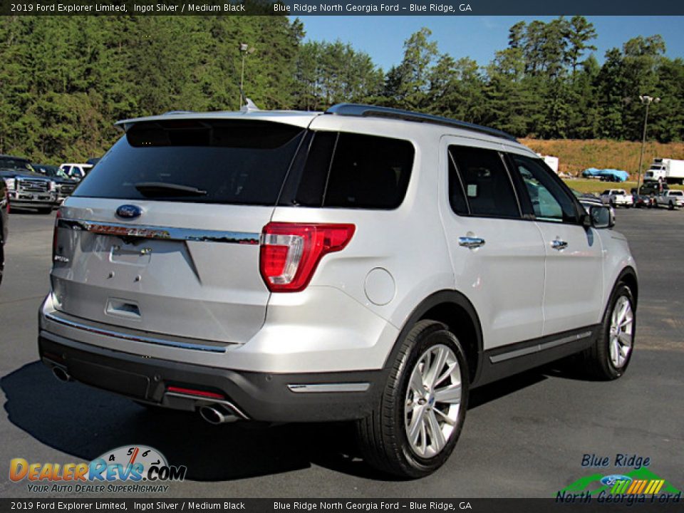 2019 Ford Explorer Limited Ingot Silver / Medium Black Photo #5