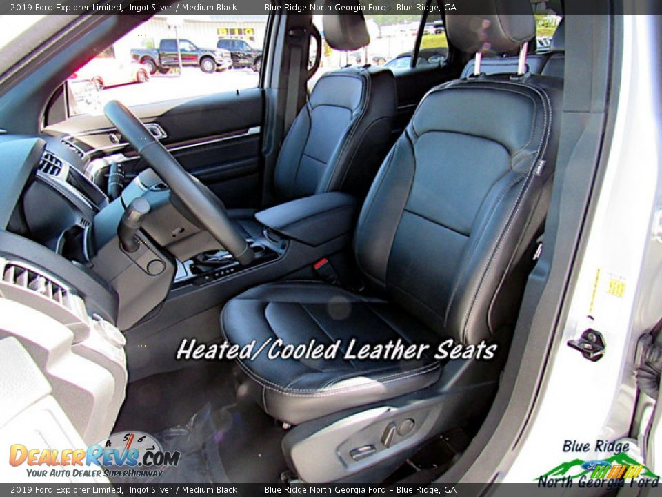 2019 Ford Explorer Limited Ingot Silver / Medium Black Photo #10