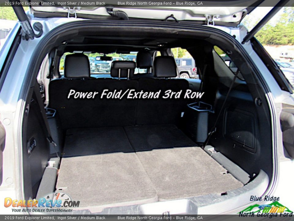 2019 Ford Explorer Limited Ingot Silver / Medium Black Photo #15