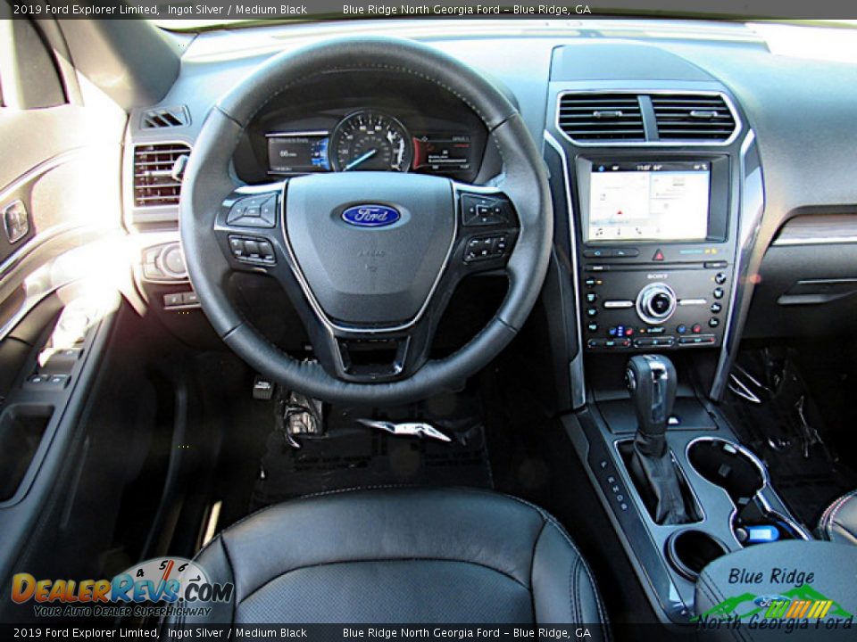 2019 Ford Explorer Limited Ingot Silver / Medium Black Photo #16