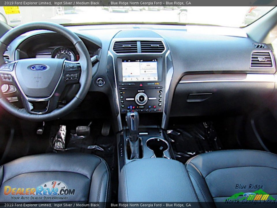 2019 Ford Explorer Limited Ingot Silver / Medium Black Photo #17