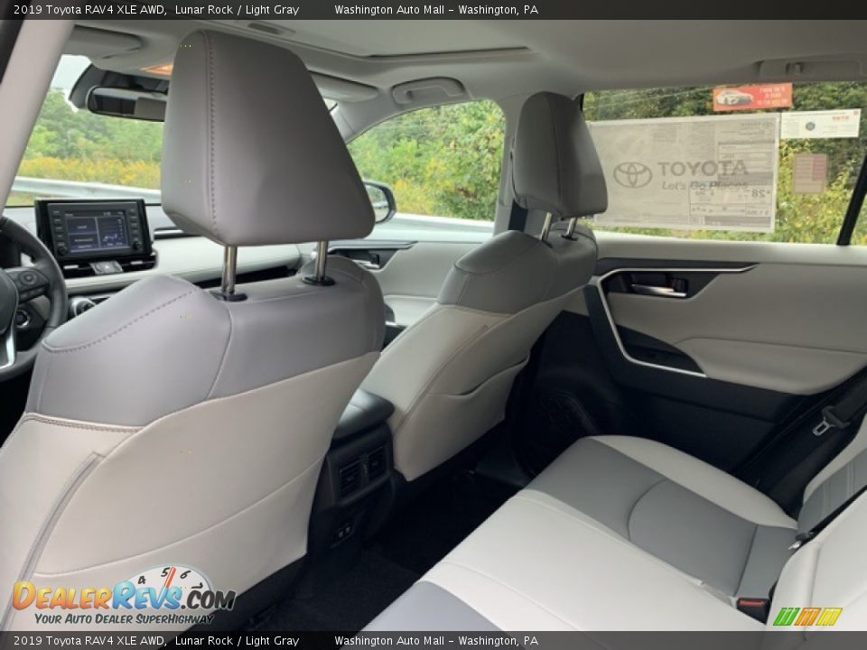 Rear Seat of 2019 Toyota RAV4 XLE AWD Photo #9